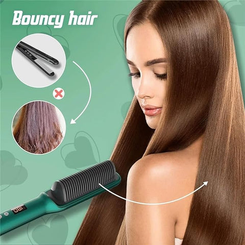 🎁 Hair Straightener Comb