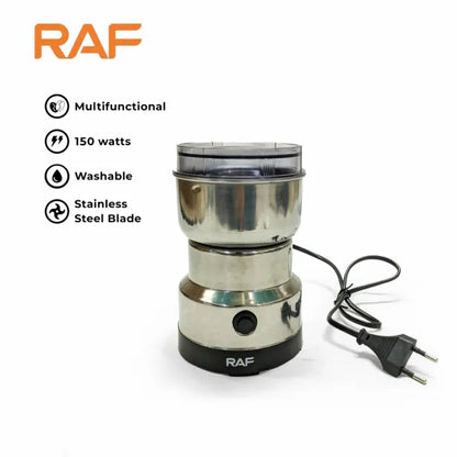 RAF Electric Spices Grinder (4 blades) 300W Masala Grinder Steel