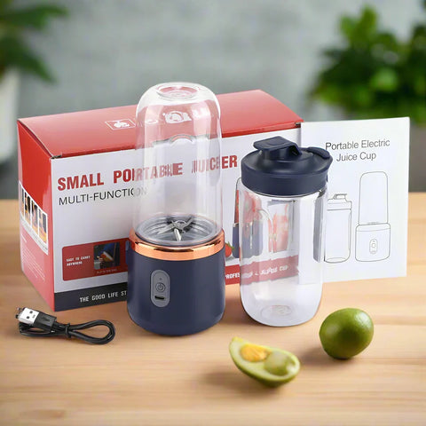 Six blades Rechargeable Portable Mini Juicer – Your Suhoor & Iftar Buddy! 🍹🌙