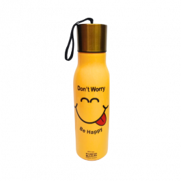 Cute Emoji Sports Water Bottle | (BPA) Free | High Quality | 550ml